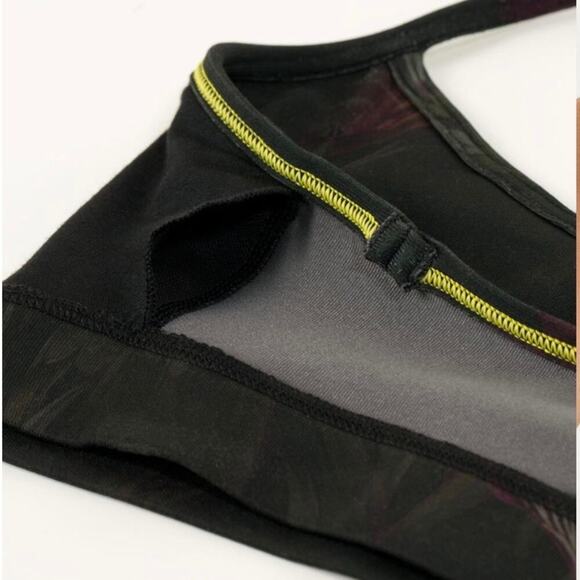 Lululemon Flow Y Sports Bra IV Midnight Iris Multi Black 6 - Picture 4 of 9